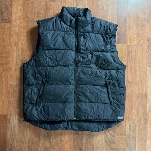 Black Down Puffer Vest - Picture 1 of 6